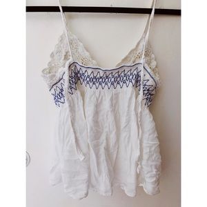 Free people crochet top